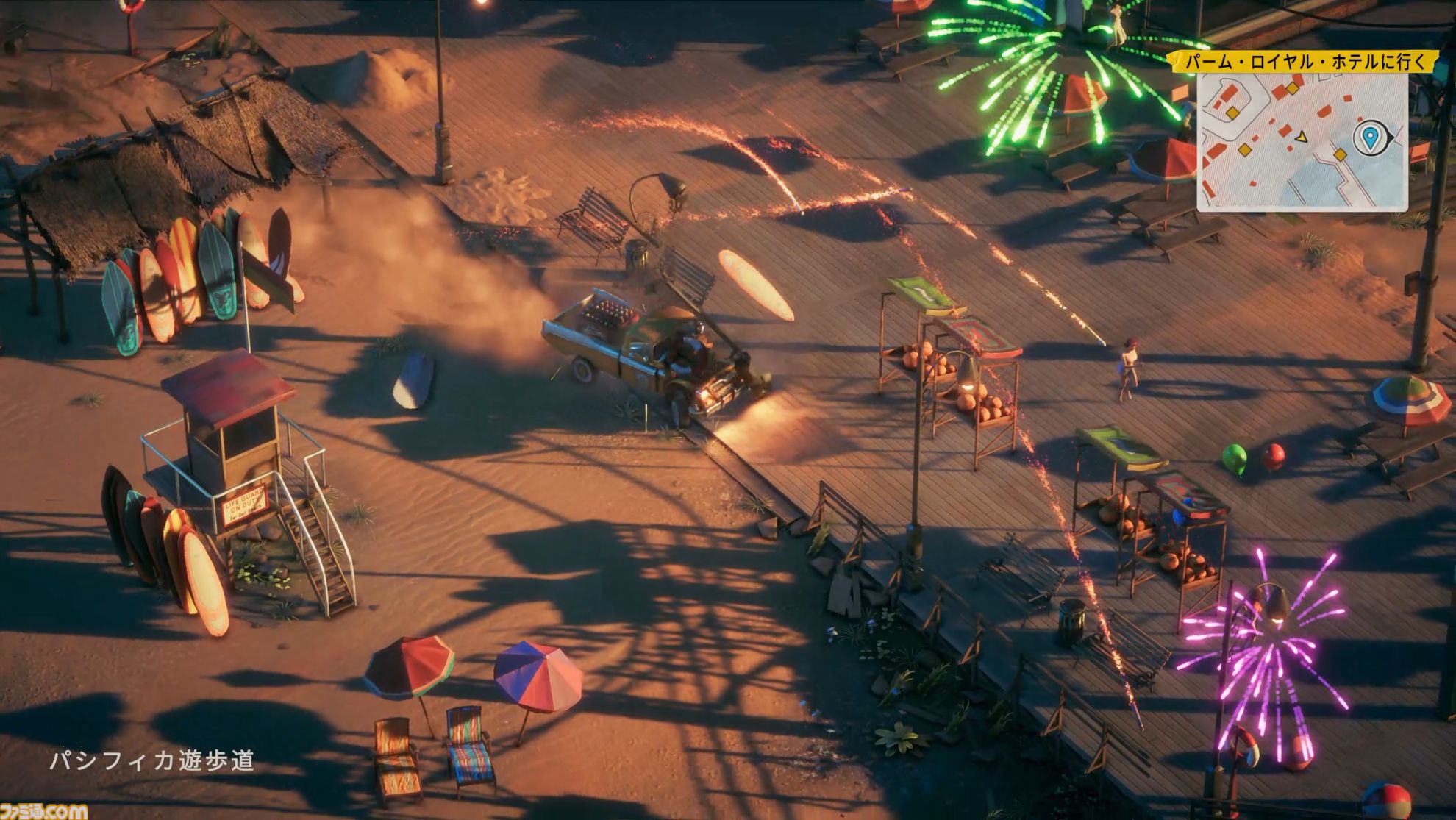 ハチャメチャ宅配ゲーム『Deliver at All Costs』レビュー。あらゆるオブジェクトを破壊しながら車を運転！ カジキマグロを運び、風船で空を飛べ！