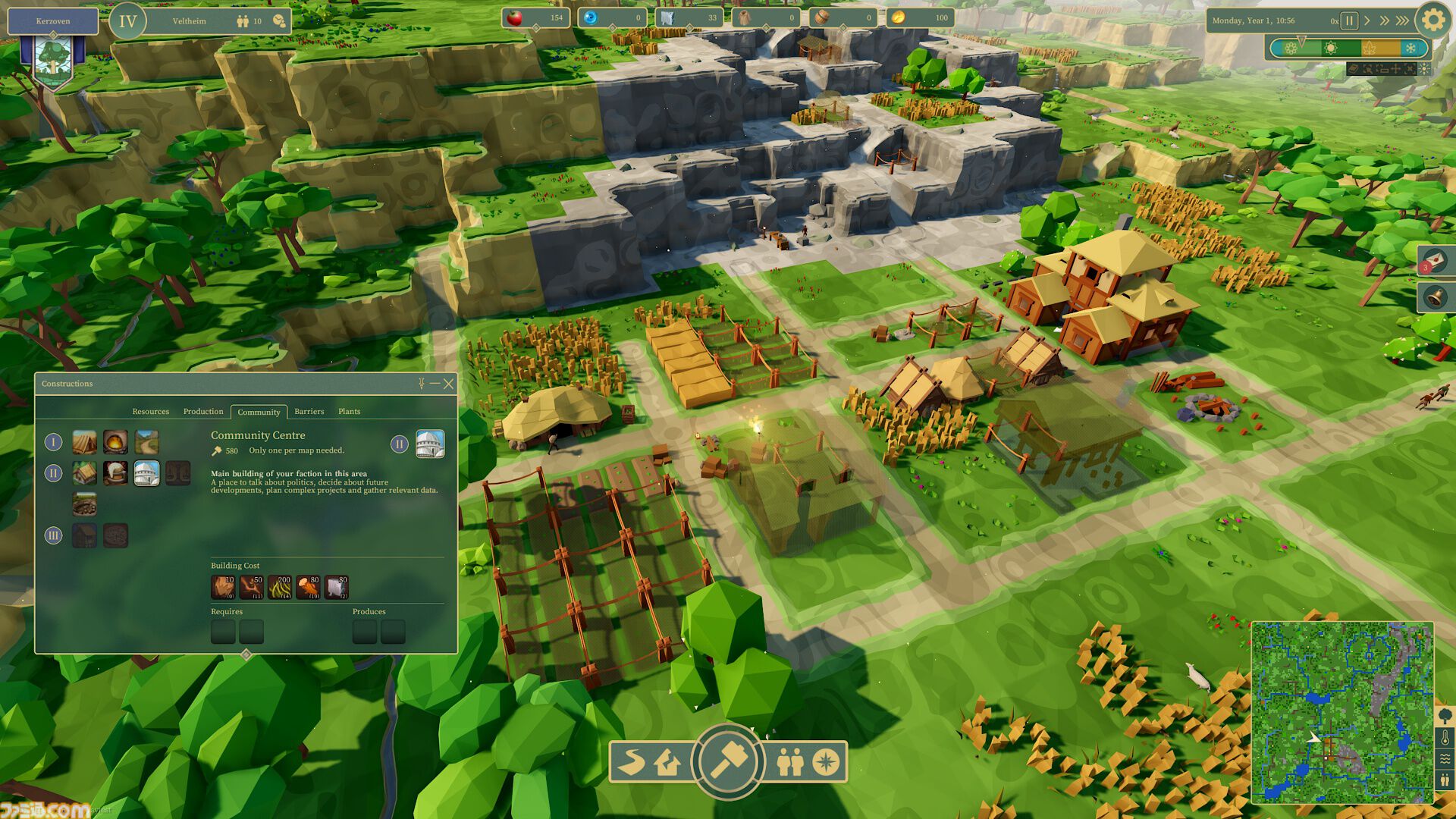 『Of Life and Land』人間と自然環境のバランスを考える都市建設シミュレーションが本日（5/16）発売。正式版では貿易システムや歴史的シナリオも追加