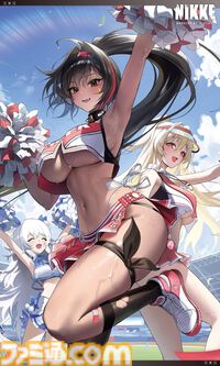 『NIKKE』2.5周年を記念したファミ通コラボイラストグッズがebten限定で発売。エレグの描き下ろしイラストを使用したクリアファイルなどが登場