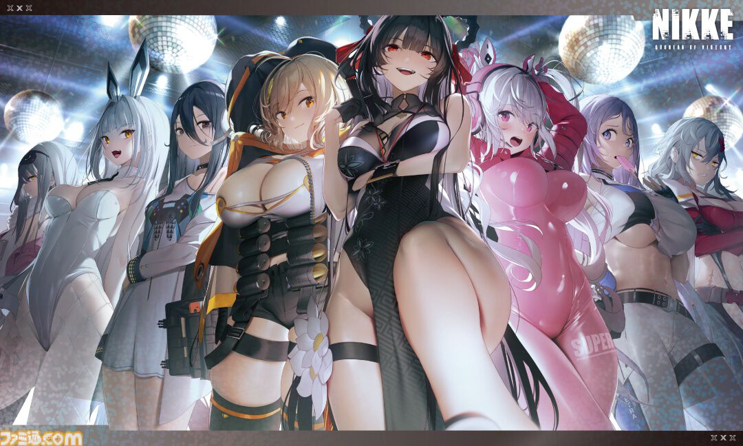 『NIKKE』2.5周年を記念したファミ通コラボイラストグッズがebten限定で発売。エレグの描き下ろしイラストを使用したクリアファイルなどが登場