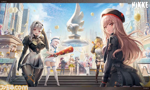 『NIKKE』2.5周年を記念したファミ通コラボイラストグッズがebten限定で発売。エレグの描き下ろしイラストを使用したクリアファイルなどが登場