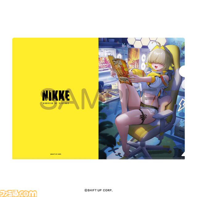 『NIKKE』2.5周年を記念したファミ通コラボイラストグッズがebten限定で発売。エレグの描き下ろしイラストを使用したクリアファイルなどが登場
