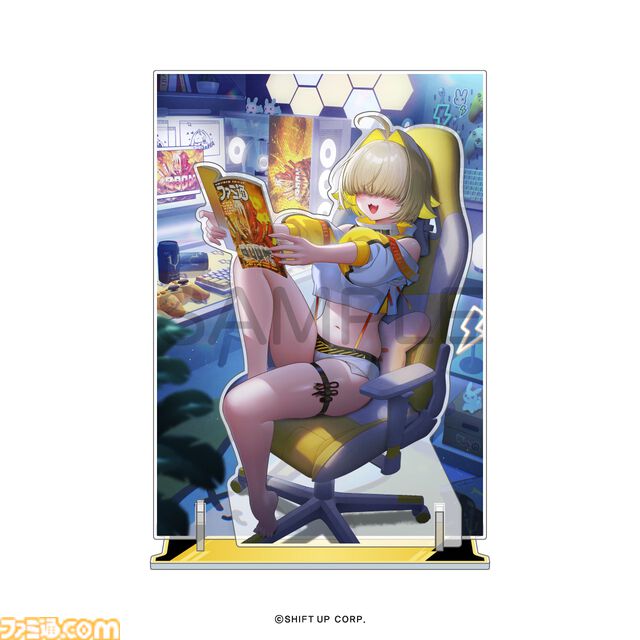 『NIKKE』2.5周年を記念したファミ通コラボイラストグッズがebten限定で発売。エレグの描き下ろしイラストを使用したクリアファイルなどが登場