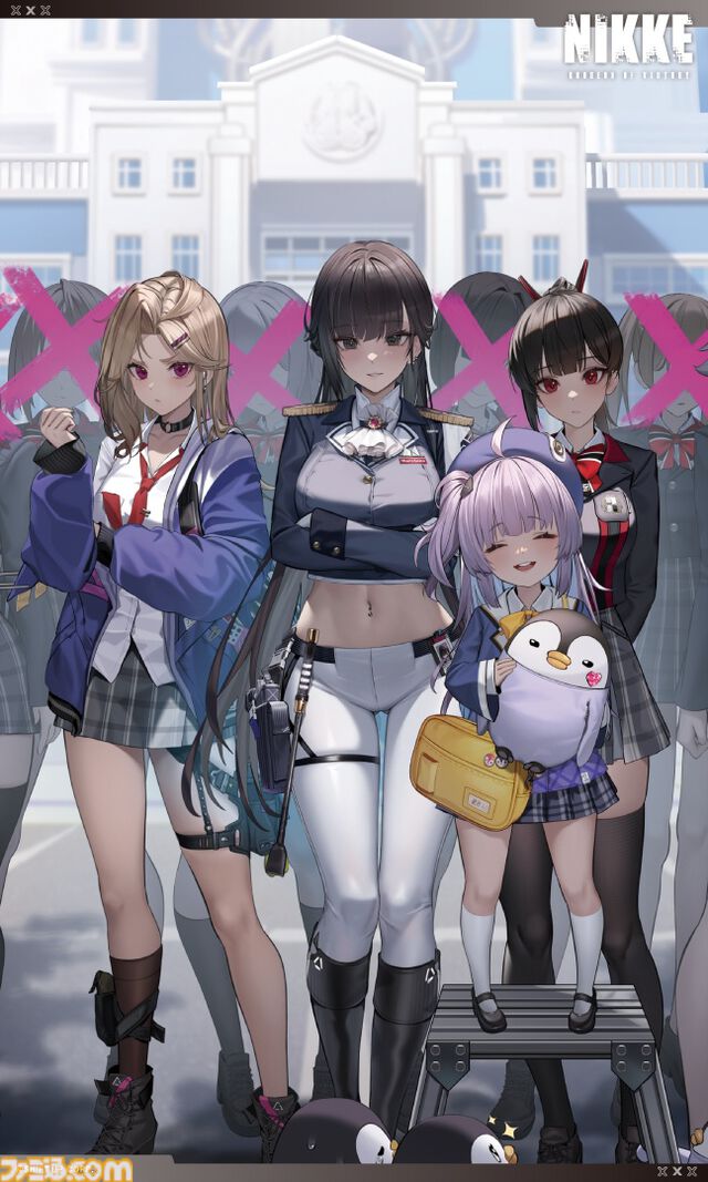 『NIKKE』2.5周年を記念したファミ通コラボイラストグッズがebten限定で発売。エレグの描き下ろしイラストを使用したクリアファイルなどが登場