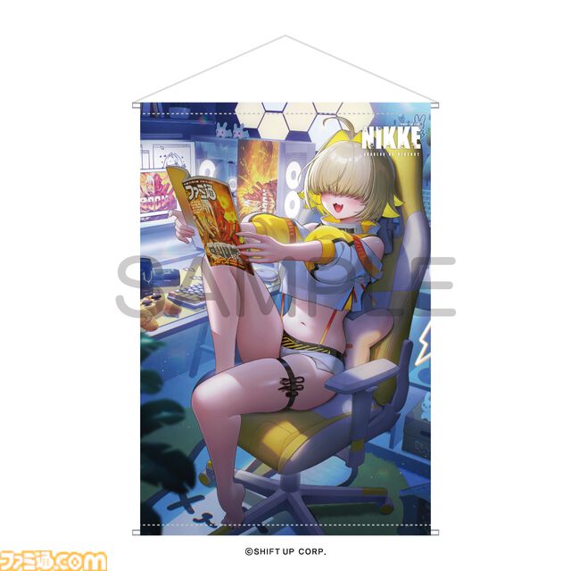 『NIKKE』2.5周年を記念したファミ通コラボイラストグッズがebten限定で発売。エレグの描き下ろしイラストを使用したクリアファイルなどが登場