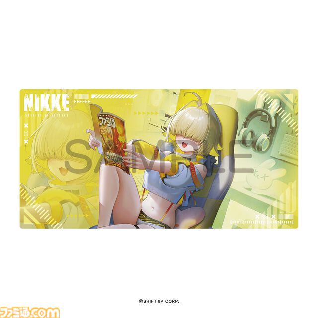 『NIKKE』2.5周年を記念したファミ通コラボイラストグッズがebten限定で発売。エレグの描き下ろしイラストを使用したクリアファイルなどが登場