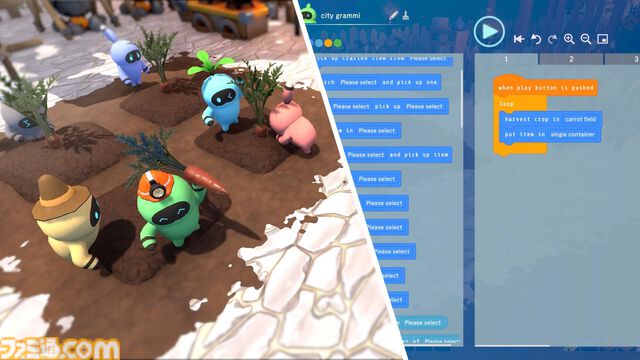 『オメガクラフター』簡単プログラミングによる自動化オープンワールドサバイバル。5つ目のバイオーム、建築アプデ等を追加して正式リリース