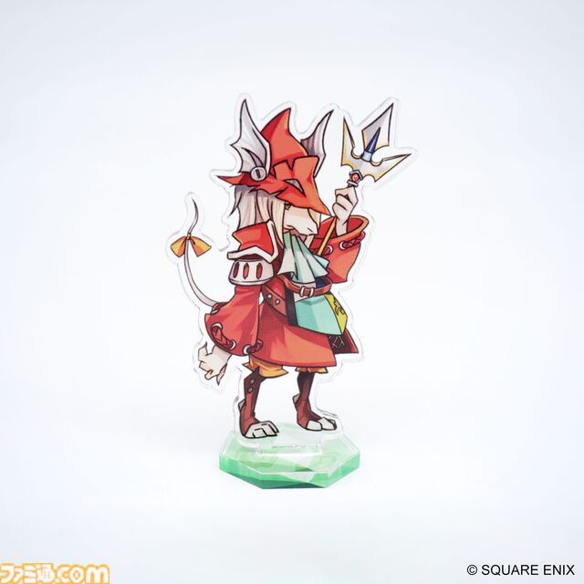 『FF9』ビビのマグカップが8月16日に発売。帽子型の蓋を外してほっと一息つけるかわいいデザイン。ぬいぐるみポーチや新規イラストのアクスタも