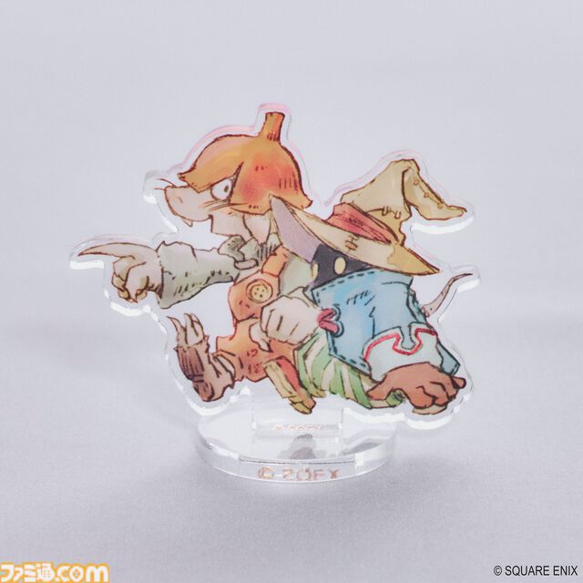 『FF9』ビビのマグカップが8月16日に発売。帽子型の蓋を外してほっと一息つけるかわいいデザイン。ぬいぐるみポーチや新規イラストのアクスタも