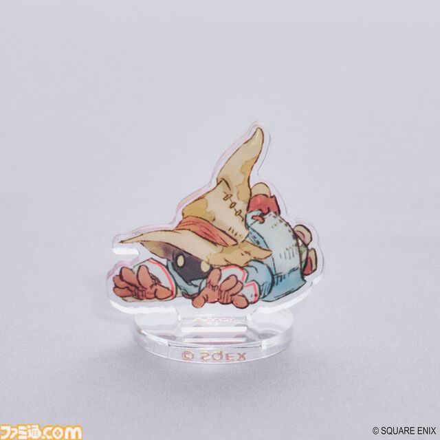 『FF9』ビビのマグカップが8月16日に発売。帽子型の蓋を外してほっと一息つけるかわいいデザイン。ぬいぐるみポーチや新規イラストのアクスタも