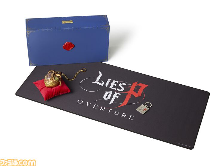 Lies of P P Organ 公式 非売品グッズセット ライズオブP Lies of P』スティールハートのレプリカ、キーリング、デスクマットの