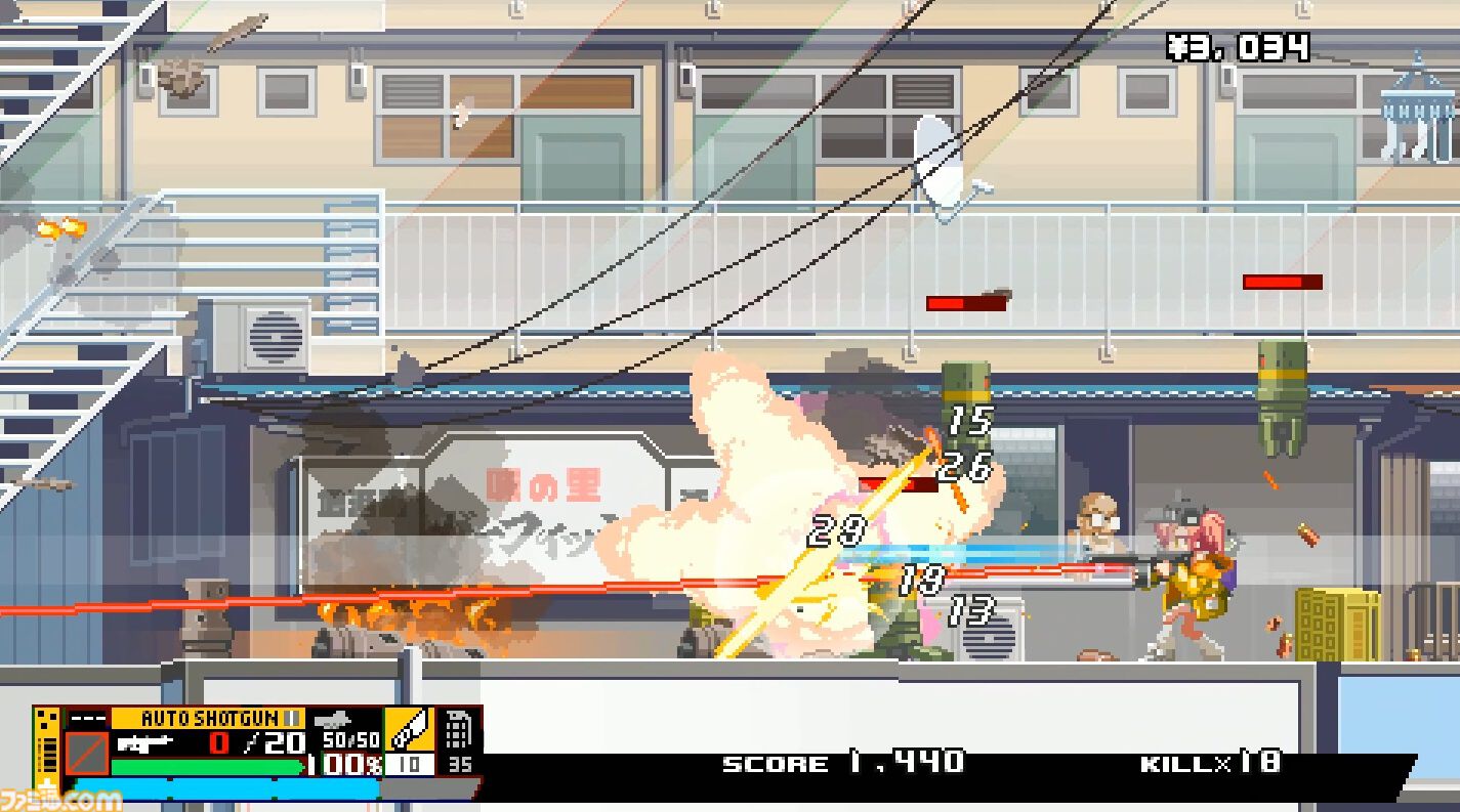 『Nitro Express(ナイトロ エクスプレス)』レビュー。ドローンまみれの都市でハチャメチャに銃をぶっ放すガンアクション。世界観やストーリーも秀逸で映画を観たような心地に