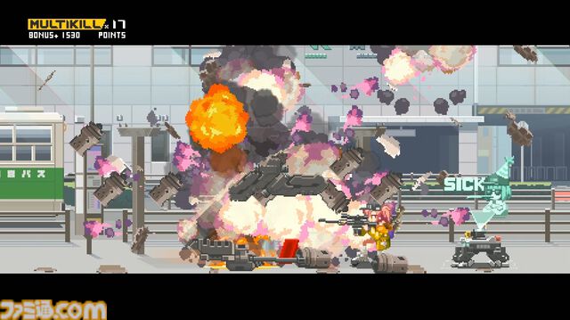 『Nitro Express(ナイトロ エクスプレス)』レビュー。ドローンまみれの都市でハチャメチャに銃をぶっ放すガンアクション。世界観やストーリーも秀逸で映画を観たような心地に