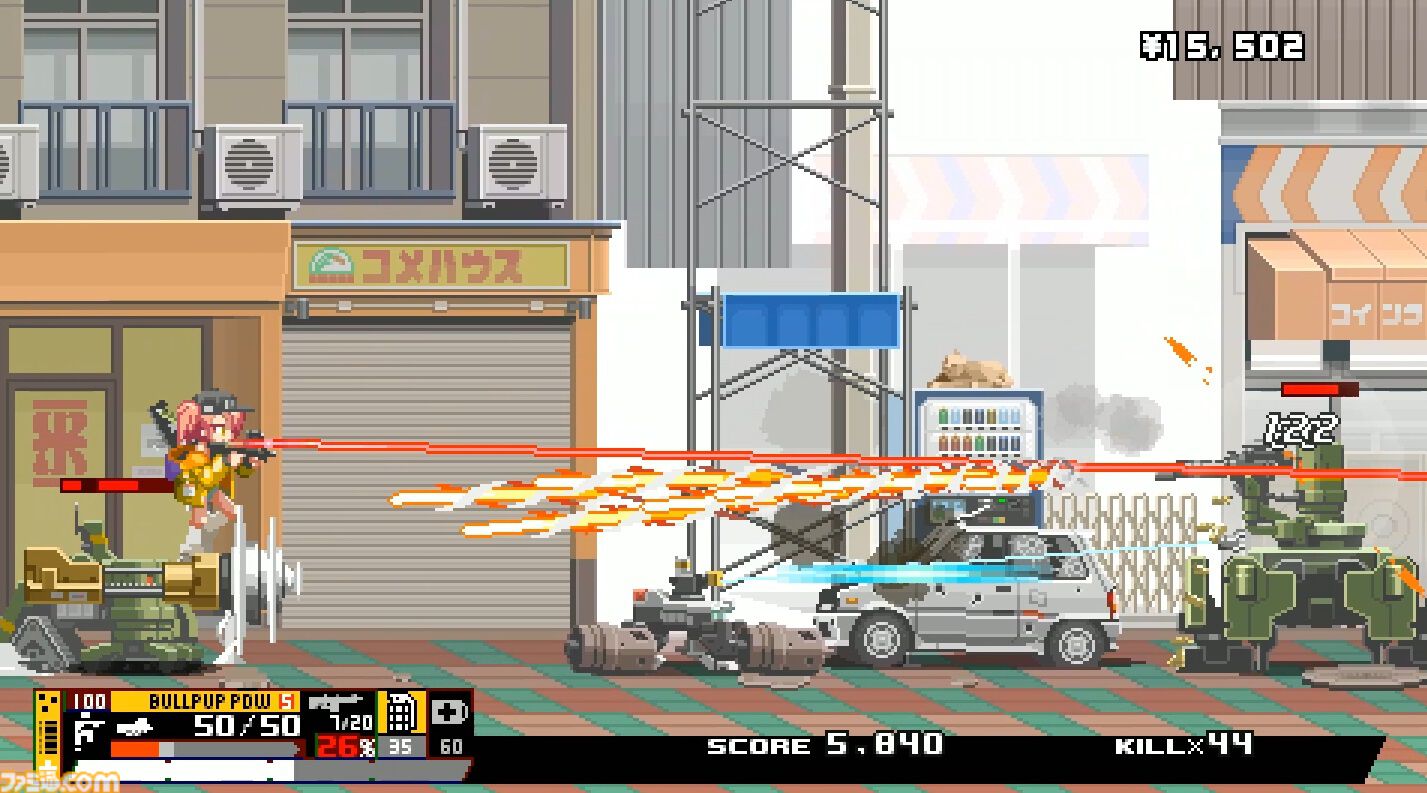 『Nitro Express(ナイトロ エクスプレス)』レビュー。ドローンまみれの都市でハチャメチャに銃をぶっ放すガンアクション。世界観やストーリーも秀逸で映画を観たような心地に