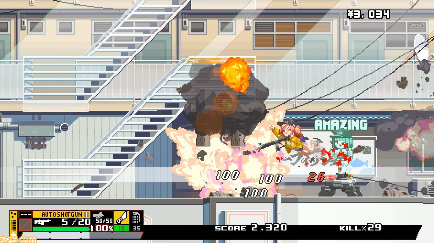 『Nitro Express(ナイトロ エクスプレス)』レビュー。ドローンまみれの都市でハチャメチャに銃をぶっ放すガンアクション。世界観やストーリーも秀逸で映画を観たような心地に