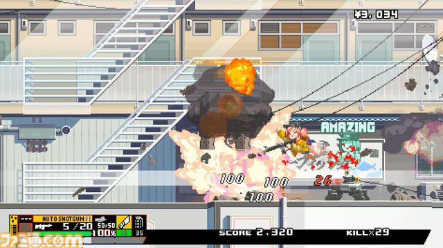 『Nitro Express(ナイトロ エクスプレス)』レビュー。ドローンまみれの都市でハチャメチャに銃をぶっ放すガンアクション。世界観やストーリーも秀逸で映画を観たような心地に