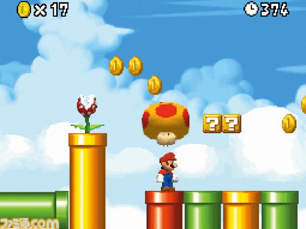 DS版『New スーパーマリオブラザーズ』が発売された日。巨大化する