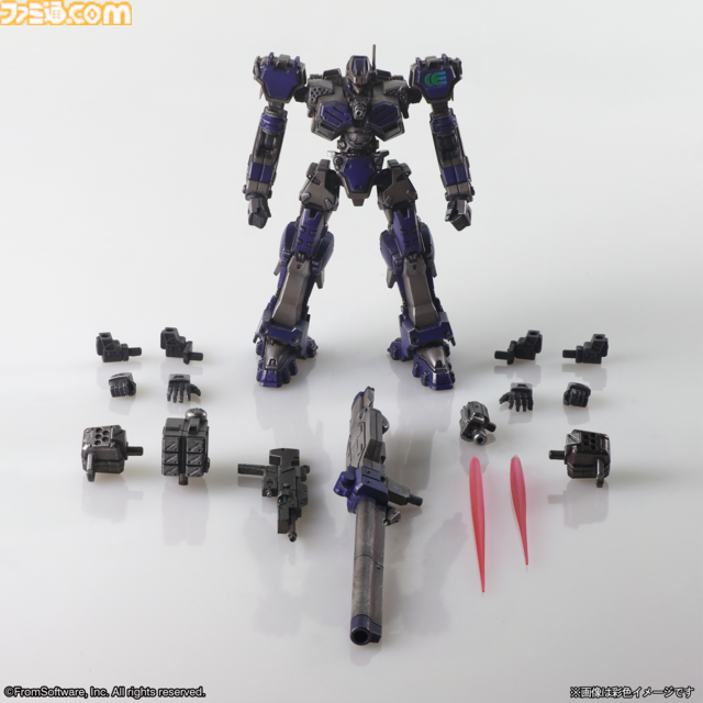 『アーマード・コア』ナインボール、アンファングを含む4機のプラモデルが11月下旬発売。フロム・ソフトウェア監修の元、高密度なディテールで立体化。価格は14,080円[税込]