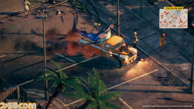 『Deliver At All Costs』街をぶっ壊してでも配達をこなす運び屋アクションが5月22日に配信。運ぶ荷物は巨大なカジキや爆発寸前の爆弾!?