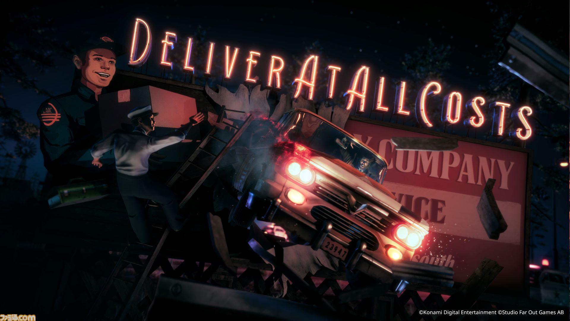 『Deliver At All Costs』街をぶっ壊してでも配達をこなす運び屋アクションが5月22日に配信。運ぶ荷物は巨大なカジキや爆発寸前の爆弾!?