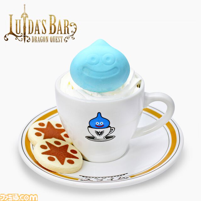 『ドラクエ』スライムの“純喫茶”がテーマのコラボカフェ。スライムウインナーコーヒー、キングスライムドーナツなど5月27日より展開
