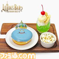 『ドラクエ』スライムの“純喫茶”がテーマのコラボカフェ。スライムウインナーコーヒー、キングスライムドーナツなど5月27日より展開
