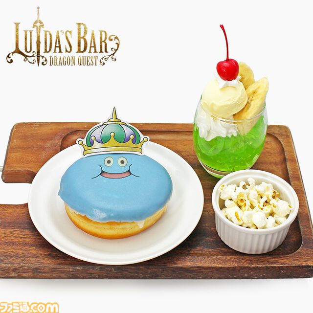 『ドラクエ』スライムの“純喫茶”がテーマのコラボカフェ。スライムウインナーコーヒー、キングスライムドーナツなど5月27日より展開