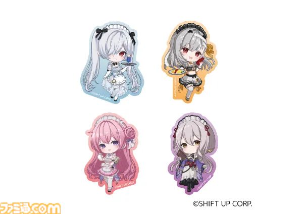 『勝利の女神：NIKKE』and GALLERYコラボカフェは6/6～7/2に開催。カフェ店員衣装のシンデレラ、モダニア、ドロシー、紅蓮のグッズやメニュー内容も公開