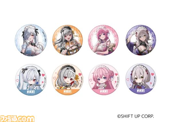 『勝利の女神：NIKKE』and GALLERYコラボカフェは6/6～7/2に開催。カフェ店員衣装のシンデレラ、モダニア、ドロシー、紅蓮のグッズやメニュー内容も公開