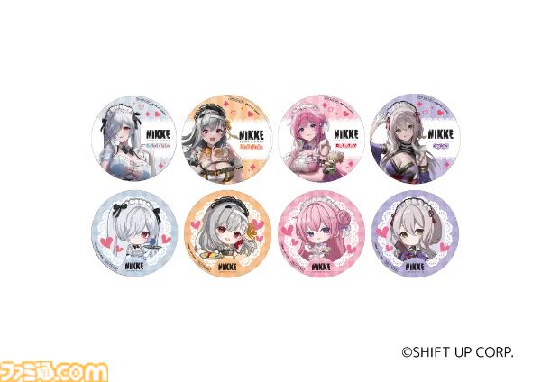 『勝利の女神：NIKKE』and GALLERYコラボカフェは6/6～7/2に開催。カフェ店員衣装のシンデレラ、モダニア、ドロシー、紅蓮のグッズやメニュー内容も公開