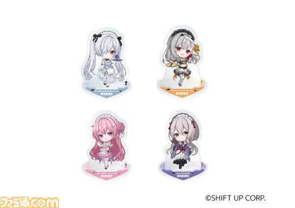 『勝利の女神：NIKKE』and GALLERYコラボカフェは6/6～7/2に開催。カフェ店員衣装のシンデレラ、モダニア、ドロシー、紅蓮のグッズやメニュー内容も公開