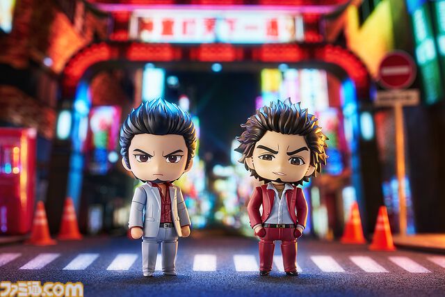 『龍が如く』桐生一馬と春日一番がねんどろいど化。セガストア限定特典にポケサー・牛丼パーツが付属。熱き漢の生き様が手のひらサイズに凝縮
