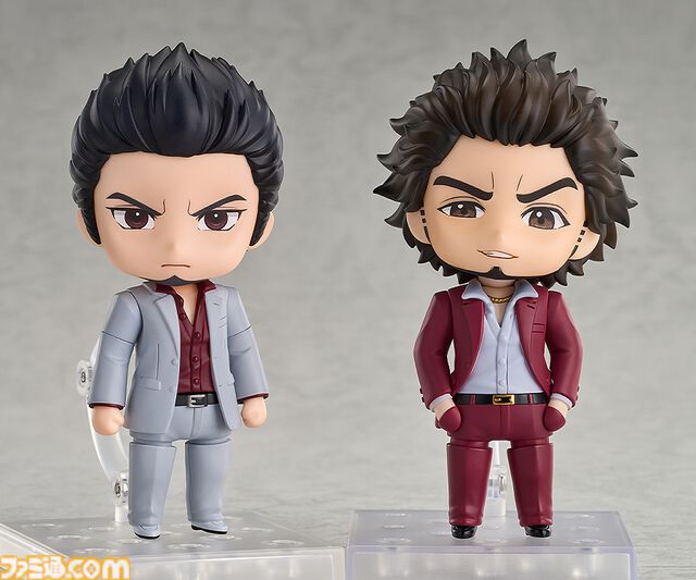 『龍が如く』桐生一馬と春日一番がねんどろいど化。セガストア限定特典にポケサー・牛丼パーツが付属。熱き漢の生き様が手のひらサイズに凝縮