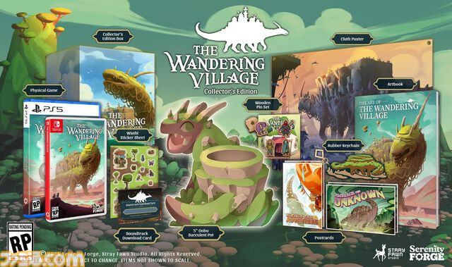 『The Wandering Village』巨大生物の背中の上で街づくりが楽しめるシミュレーション、正式版が7月17日リリースへ。終末世界で巨大生物“オンブ”と共生関係を築け