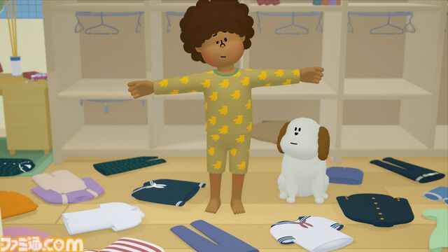 『塊魂』高橋啓太氏の最新作『to a T』（トゥーアティー）体験版が配信開始。Tポーズの主人公とモフモフの愛犬が織りなすユニークな世界観と物語の序盤をチェック