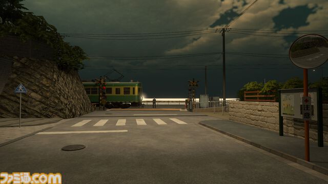 『異変踏切』日本の踏切を舞台とした異変探し脱出ゲーム、体験版が5月29日配信。巨大クマが闊歩したり、一面が赤い海に染まったり