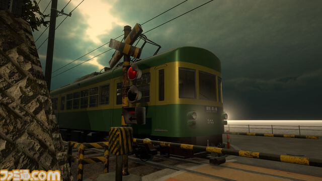 『異変踏切』日本の踏切を舞台とした異変探し脱出ゲーム、体験版が5月29日配信。巨大クマが闊歩したり、一面が赤い海に染まったり