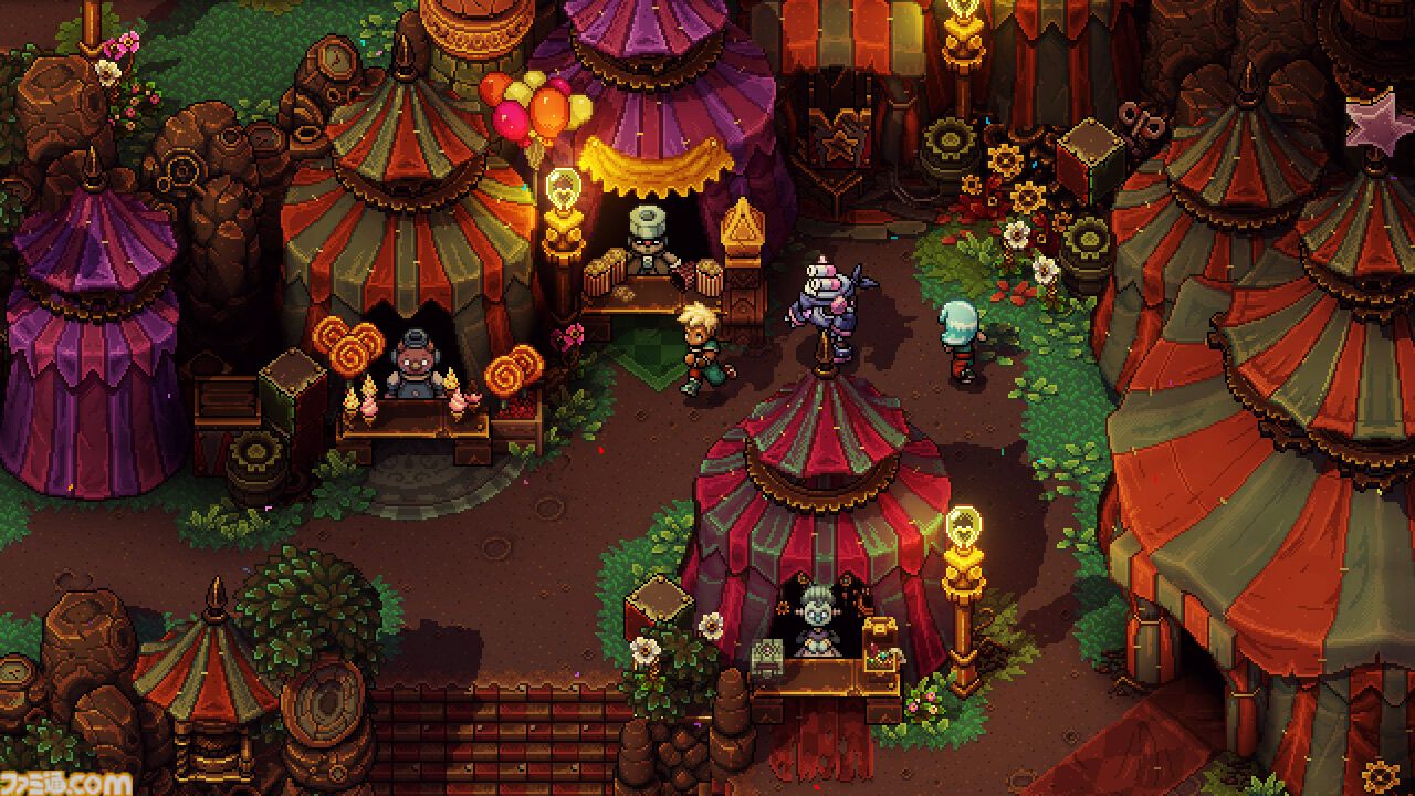 『Sea of Stars』無料DLC“Throes of the Watchmaker”が配信開始。呪われたカーニバルがくり広げられる時計じかけのミニチュア世界を冒険