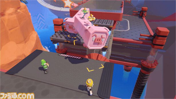『ポッピュコム』色を操った謎解きが楽しめる協力型アドベンチャーゲーム、発売日が6月2日に決定。最大4人で遊べるハチャメチャ冒険