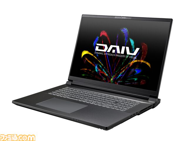 マウスコンピューターでクリエイター向けノートパソコン“DAIV N8-I9G90BK-A”が発売。RTX 5090 Laptop GPU搭載ハイスペックノートPC