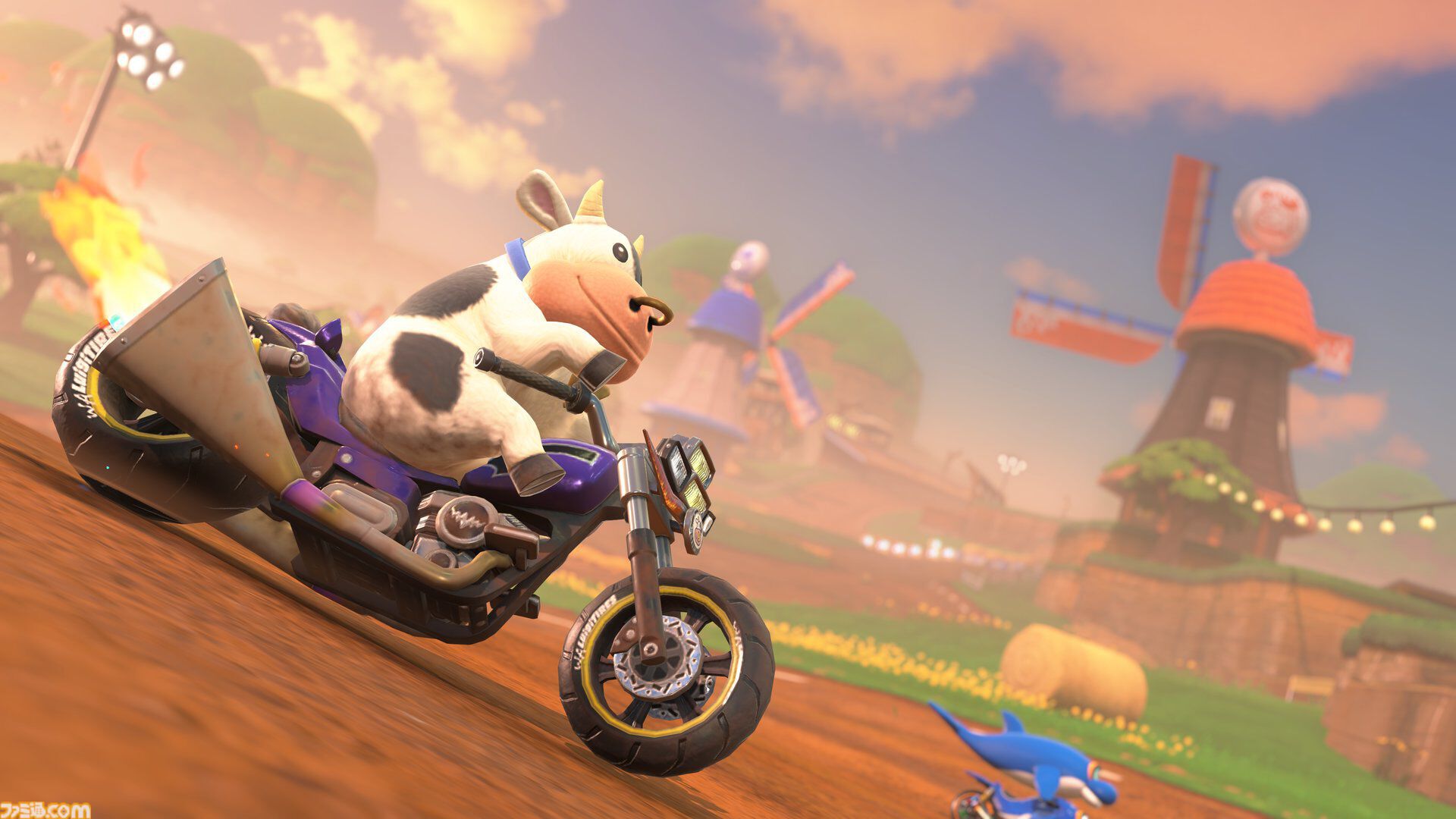 マリオカート ワールド』ウシはデザイナーのゆるいスケッチ
