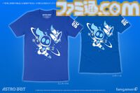 『アストロボット』躍動感あふれるアストロを描いたTシャツが登場。角度によって表情が変化するレンチキュラーピンバッジとあわせて本日（5/22）発売