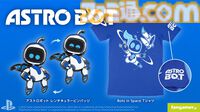 『アストロボット』躍動感あふれるアストロを描いたTシャツが登場。角度によって表情が変化するレンチキュラーピンバッジとあわせて本日（5/22）発売