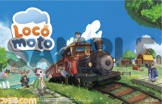 『ロコモト』ほのぼの車掌ライフシムのSwitch版が7月24日発売。かわいい動物たちとチルい列車の旅に出かけよう。本日（5/22）より予約開始
