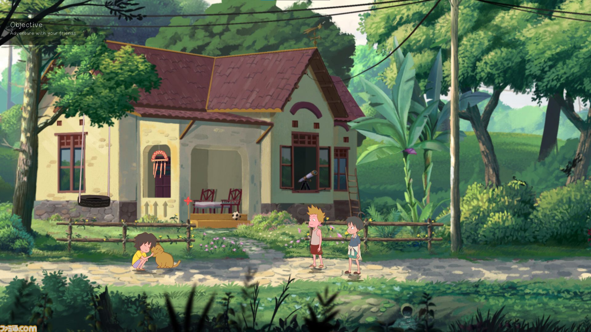 『Kejora（ケジョラ）』9月4日に発売。ジブリ作品から着想を得た、背景・キャラクター・アニメーションすべて手描きのパズルアドベンチャー。小さな村に隠された“時のループ”の謎を解き明かそう
