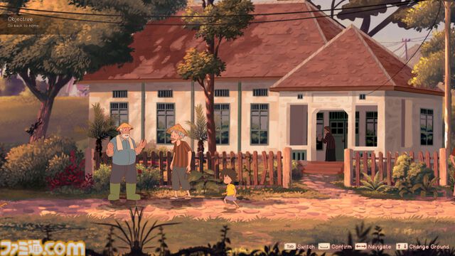 『Kejora（ケジョラ）』9月4日に発売。ジブリ作品から着想を得た、背景・キャラクター・アニメーションすべて手描きのパズルアドベンチャー。小さな村に隠された“時のループ”の謎を解き明かそう