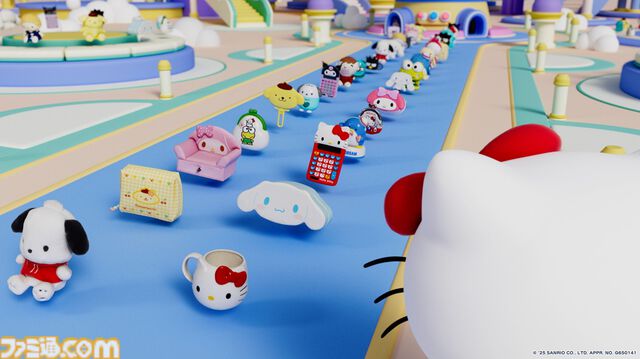 『ハローキティ マーチマッチ』サンリオグッズがテーマのスマホ向けパズル発表。実在する1000種類以上のキュートなグッズが登場。2025年夏に配信予定