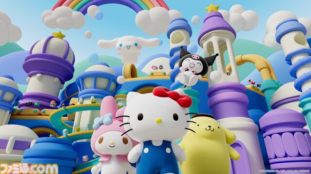 『ハローキティ マーチマッチ』サンリオグッズがテーマのスマホ向けパズル発表。実在する1000種類以上のキュートなグッズが登場。2025年夏に配信予定