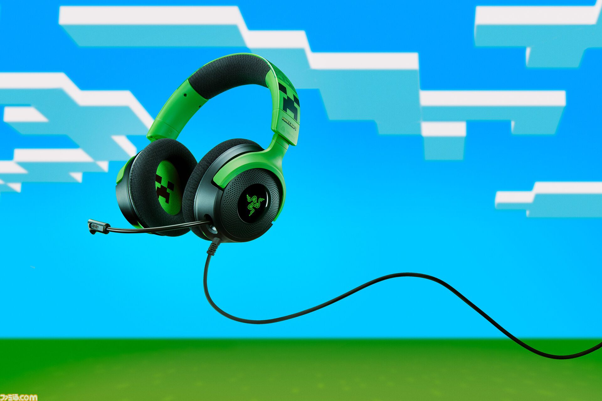 マインクラフト』クリーパーがデザインされたRazerコラボゲーミング