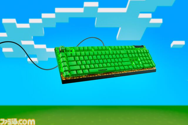 『マインクラフト』クリーパーがデザインされたRazerコラボゲーミングマウス・キーボードが6月27日に発売。本日（5/27）より予約開始